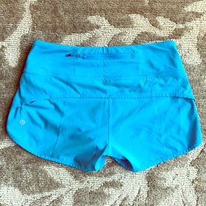 Lululemon speed shorts